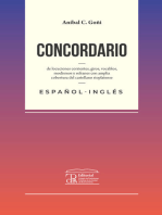 Concordario de locuciones corrientes, giros, vocablos, modismos y refranes: Con amplia cobertura de castellano rioplatense: español-inglés