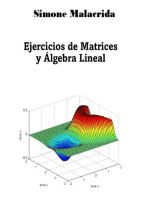 Ejercicios de Matrices y Álgebra Lineal