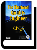 The Chartered Quality Engineer