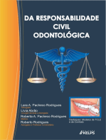 DA RESPONSABILIDADE CIVIL ODONTOLÓGICA