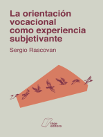 La orientación vocacional como experiencia subjetivante