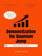 Demonetization the QUANTUM JUMP: Money, #1