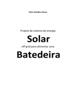 Projeto De Sistema De Energia Solar Off-grid Para Alimentar Uma Batedeira