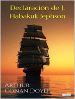 Declaración de J. Habakuk Jephson: Conan Doyle