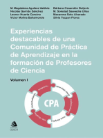 Experiencias destacables de una Comunidad de aprendizaje en la formación de Profesores de Ciencia