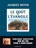 Le goût de l'Évangile: Quelques questions que ma foi pose à mon Église