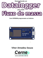 Desenvolvendo Um Datalogger Para Medir Fluxo De Massa Com Esp8266 Programado No Arduino