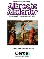 Apresentando Pinturas De Albrecht Altdorfer Com Display Tft Programado No Arduino