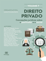 Direito Privado: concepções jurídicas sobre o particular e o social: - Volume 7