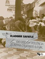 Do uso da violência contra o Estado ilegal