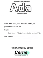 Introdução A Programação Em Ada Exemplos Práticos