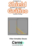 Projetando Um Shield Nodemcu Para Conectar Lcd Gráfico Usando O Fritzing