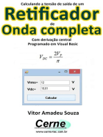 Calculando A Tensão De Saída De Um Retificador De Onda Completa Com Derivação Central Pogramado Em Visual Basic