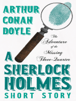 The Adventure of the Missing Three-Quarter - A Sherlock Holmes Short Story: With Original Illustrations by Charles R. Macauley