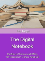 The Digital Notebook: OneNote in Windows and Office,  with introduction to Class Notebook