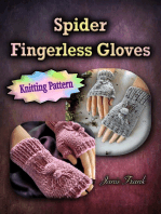 Spider Fingerless Gloves