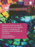 Aplicación inmersiva para el consumo de recursos digitales basada en navegación por ontologías como estrategia de interacción