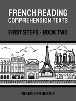 French Reading Comprehension Texts: First Steps - Book Two: French Reading Comprehension Texts for New Language Learners