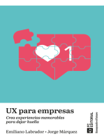 UX para empresas: Crea experiencias memorables para dejar huella