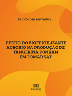 Efeito do biofertilizante Agrobio na produção de Tangerina Ponkan em Pomar SAT