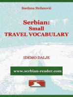 Serbian: Small Travel Vocabulary: Serbian Reader