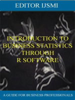 Introduction To Business Statistics Through R Software: Software