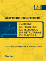 Caderno de projetos de telhados em estruturas de madeira