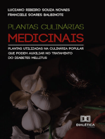 Plantas culinárias medicinais: plantas utilizadas na culinária popular que podem auxiliar no tratamento do diabetes mellitus