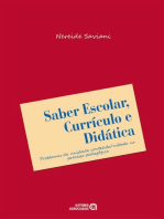 Saber escolar, currículo e didática