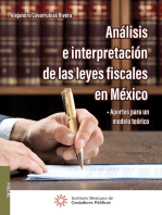 Análisis e interpretación de las leyes fiscales en México: Aportes para un modelo teórico