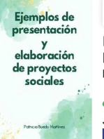 Ejemplos de presentación y elaboración de proyectos sociales