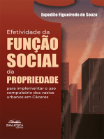 Efetividade da função social da propriedade para implementar o uso compulsório dos vazios urbanos em Cáceres