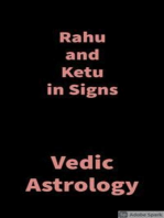 Rahu and Ketu in Signs: Vedic Astrology