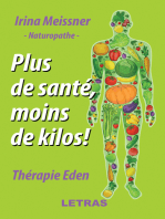 Plus de sante, moins de kilos! Therapie Eden