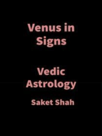 Venus in Signs: Vedic Astrology