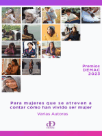 Premios DEMAC 2023. Para mujeres que se atreven a contar cómo han vivido ser mujer