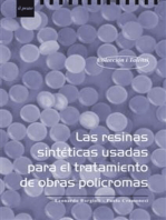 Las resinas sintéticas usadas para el tratamiento de obras policromas