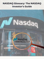 NASDAQ Glossary The NASDAQ Investor's Guide