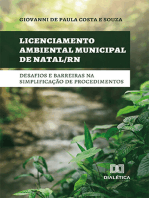 Licenciamento ambiental municipal de Natal/RN: desafios e barreiras na simplificação de procedimentos