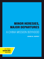 Minor Heresies, Major Departures: A China Mission Boyhood