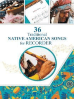 36 Traditional Native American Songs for Recorder: Play by Letter