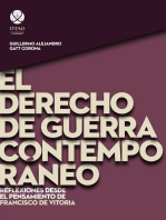 El derecho de guerra contemporáneo: Reflexiones desde el pensamiento de Francisco de Vitoria