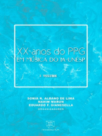 XX ANOS DO PPG EM MÚSICA DO IA-UNESP: I VOLUME