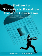 Motion to Terminate Based on Vacated Conviction