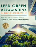 Leed Green Associate V4 - 500 Questões | 5 Testes Práticos (1a Edição)