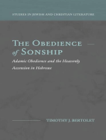 The Obedience of Sonship: Adamic Obedience and the Heavenly Ascension in Hebrews