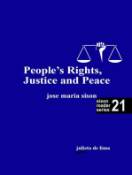 On People's Rights, Justice, and Peace: Sison Reader Series, #21