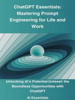 ChatGPT Essentials: Mastering Prompt Engineering for Life and Work: Ai Essentials, #1