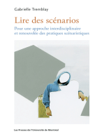 Lire des scénarios: Pour une approche interdisciplinaire et renouvelée des pratiques scénaristiques