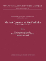 Khirbet Qumrân et Aïn Feshkha III A: Fouilles du P. Roland de Vaux. L´archéologie de Qumrân. Reconsidération de l´interprétation. Corpus of the Lamps